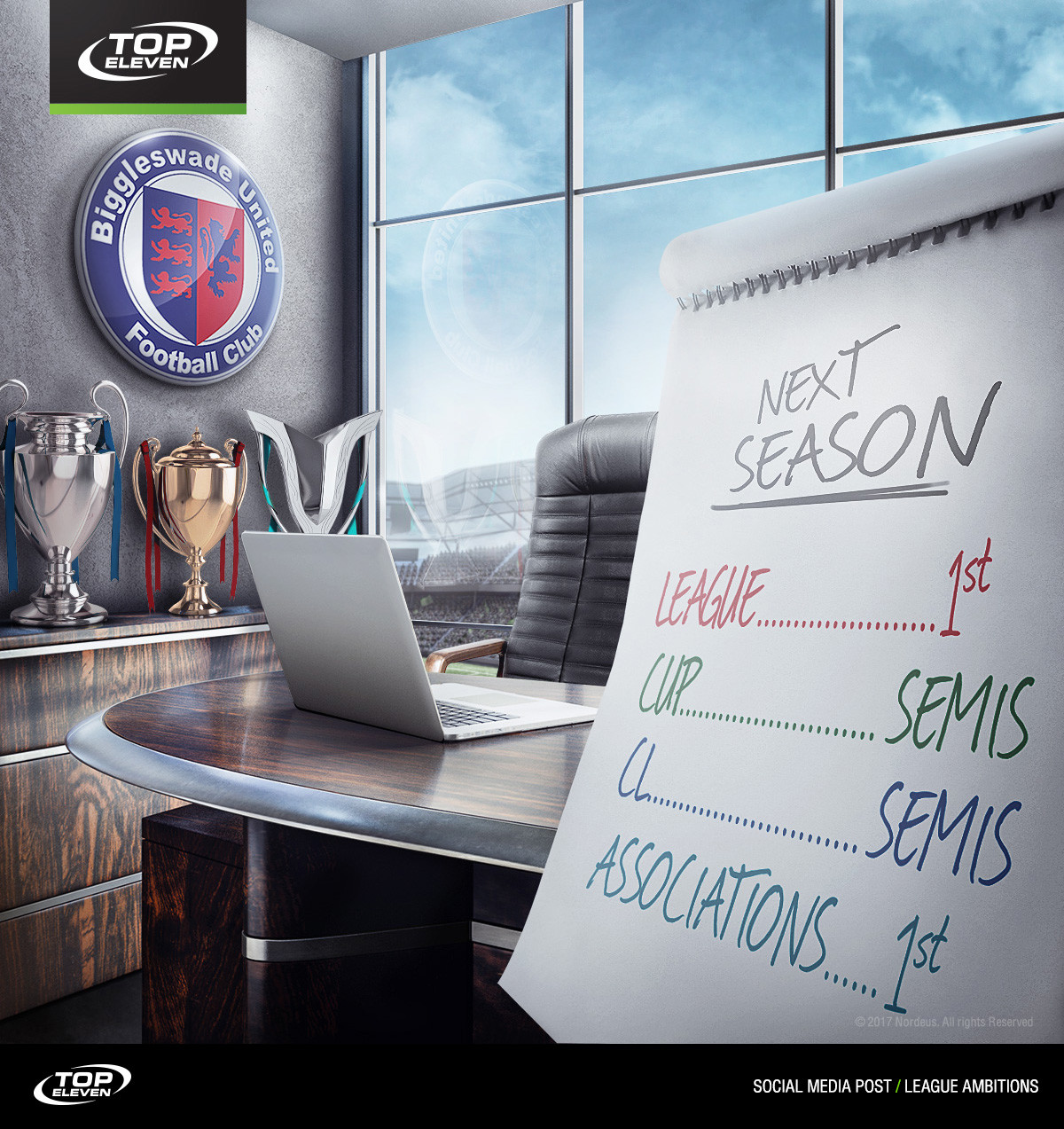 Nordeus Games Top Eleven League Ambitions