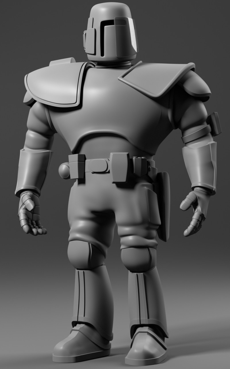 Soldier for the film "Astro-Boy" for IMAGI Animation Studios.