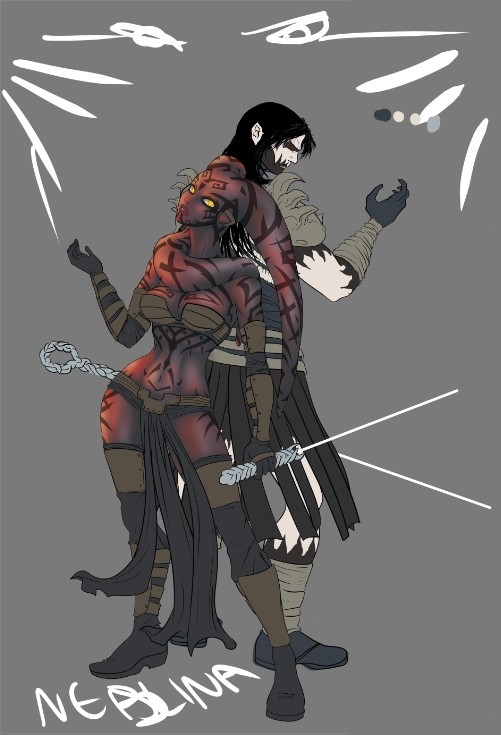 Artstation Fanart Star Wars Legacy Darth Talon Darth Nihl Darth Krayt Liza Rojas Canales Un petit fan art de l'héritière de dark maul, issue de l'univers étendu et de la série de comics legacy. darth talon darth nihl darth krayt
