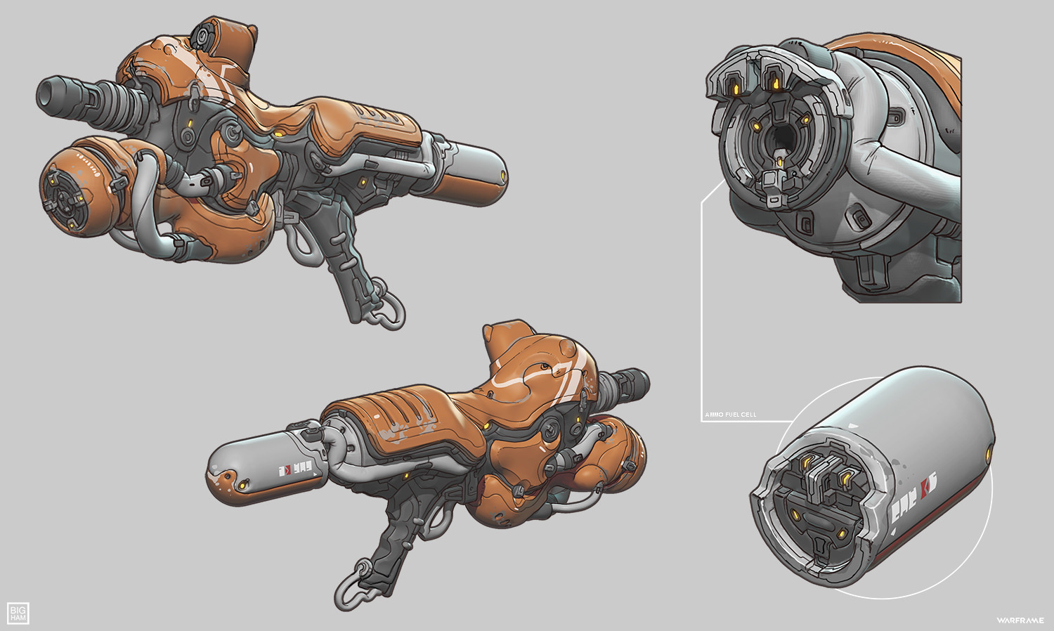Sean bigham warframe grineer rifle uzi