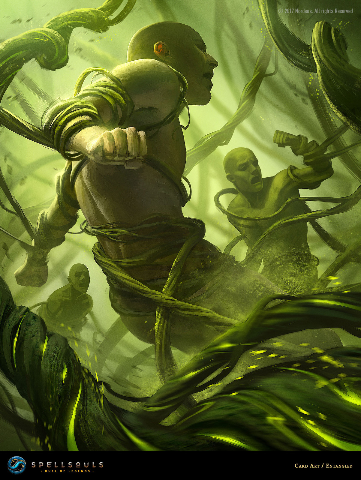 Nordeus Games Spellsouls Card Art Entangled