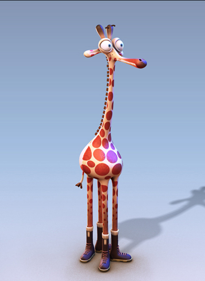 Nilian Studios - Cartoon Giraffe