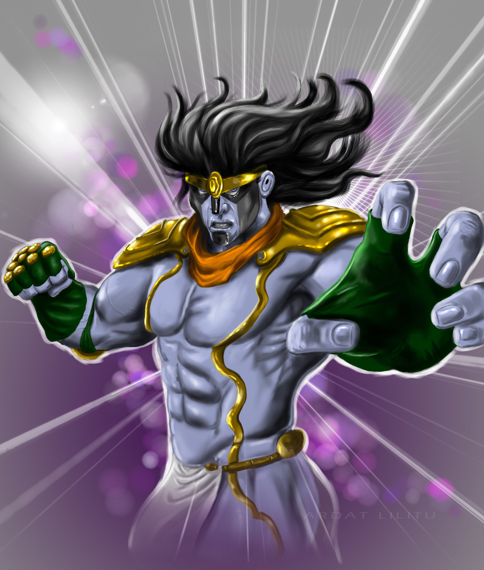 PhD in avdology — star platinum after not drawing for 10000 years