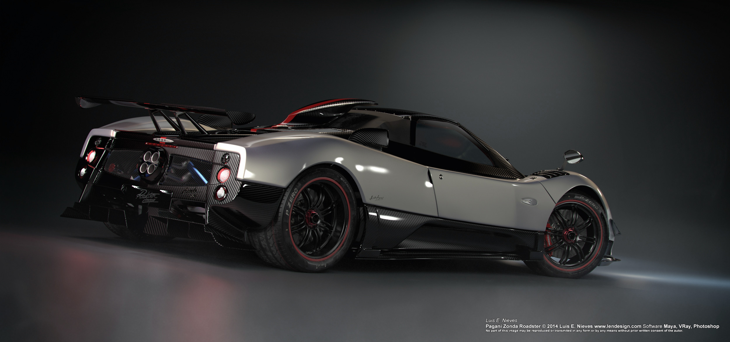 Обои Pagani Zonda R