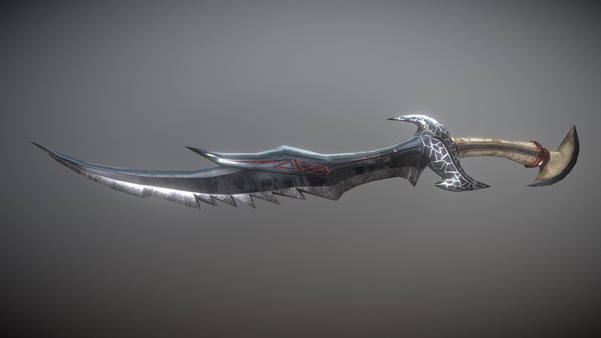 skyrim daedric sword