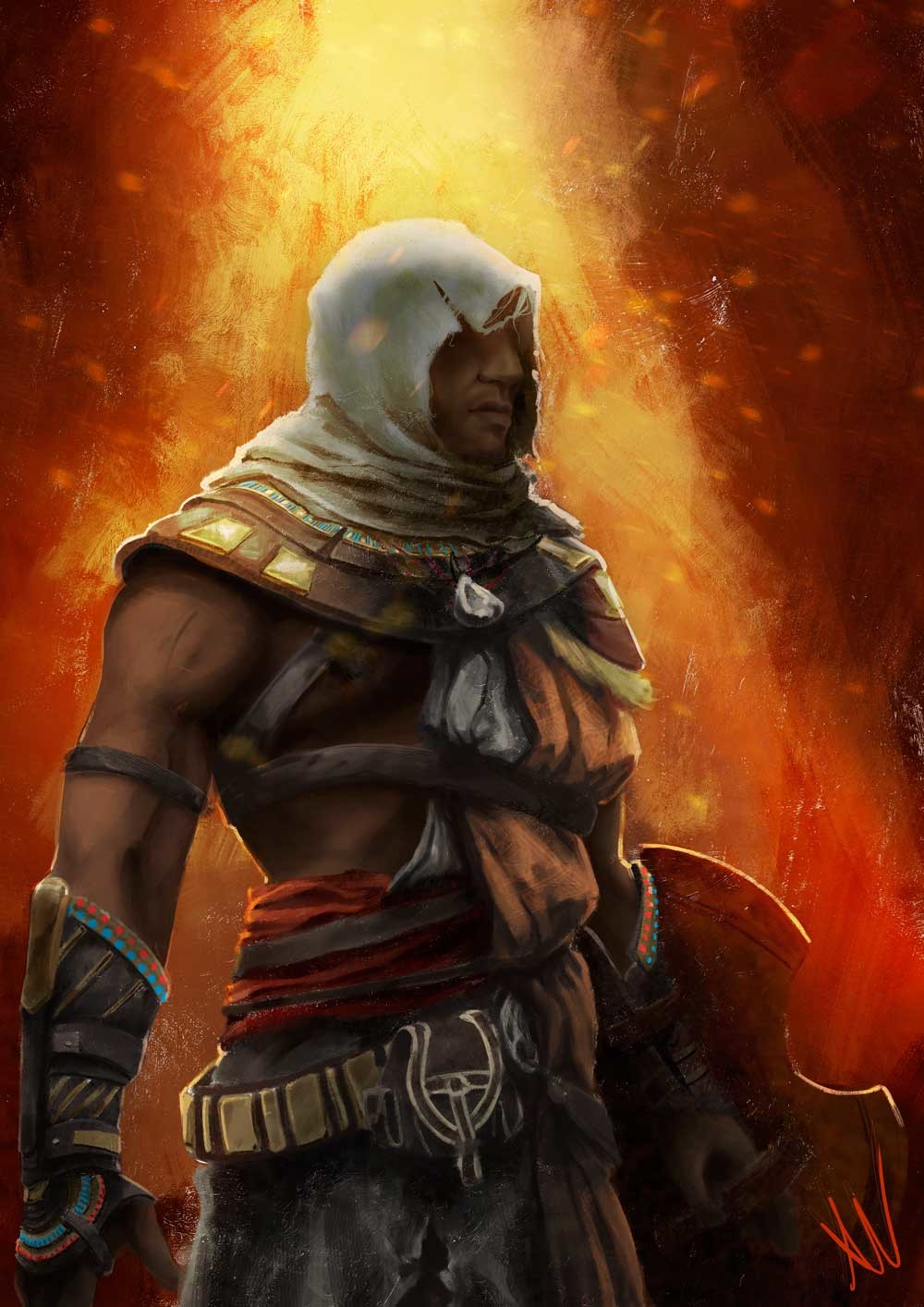 Artstation Bayek Of Siwa Final One Alicia Varela Martinez