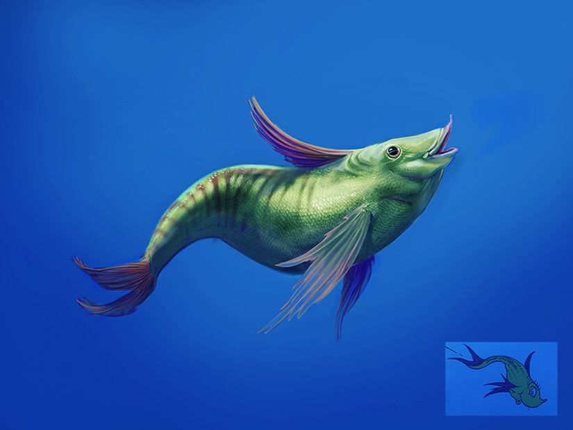 ArtStation - One Fish