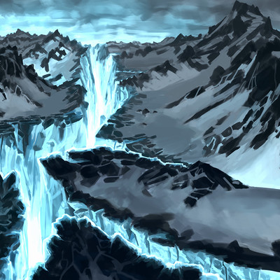Anthony rubier peinture land arctique2