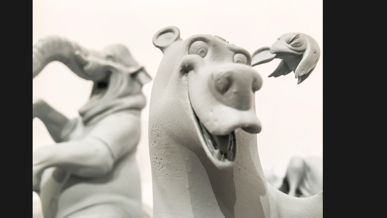 Animationink - 
SLA 3D Printed - Key Sculpts
