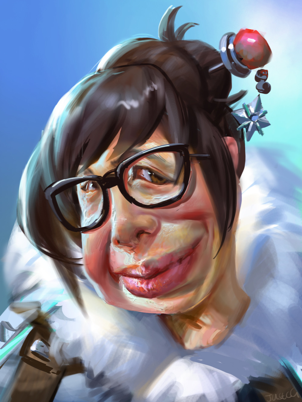 Artstation Overwatch Mei Justcg