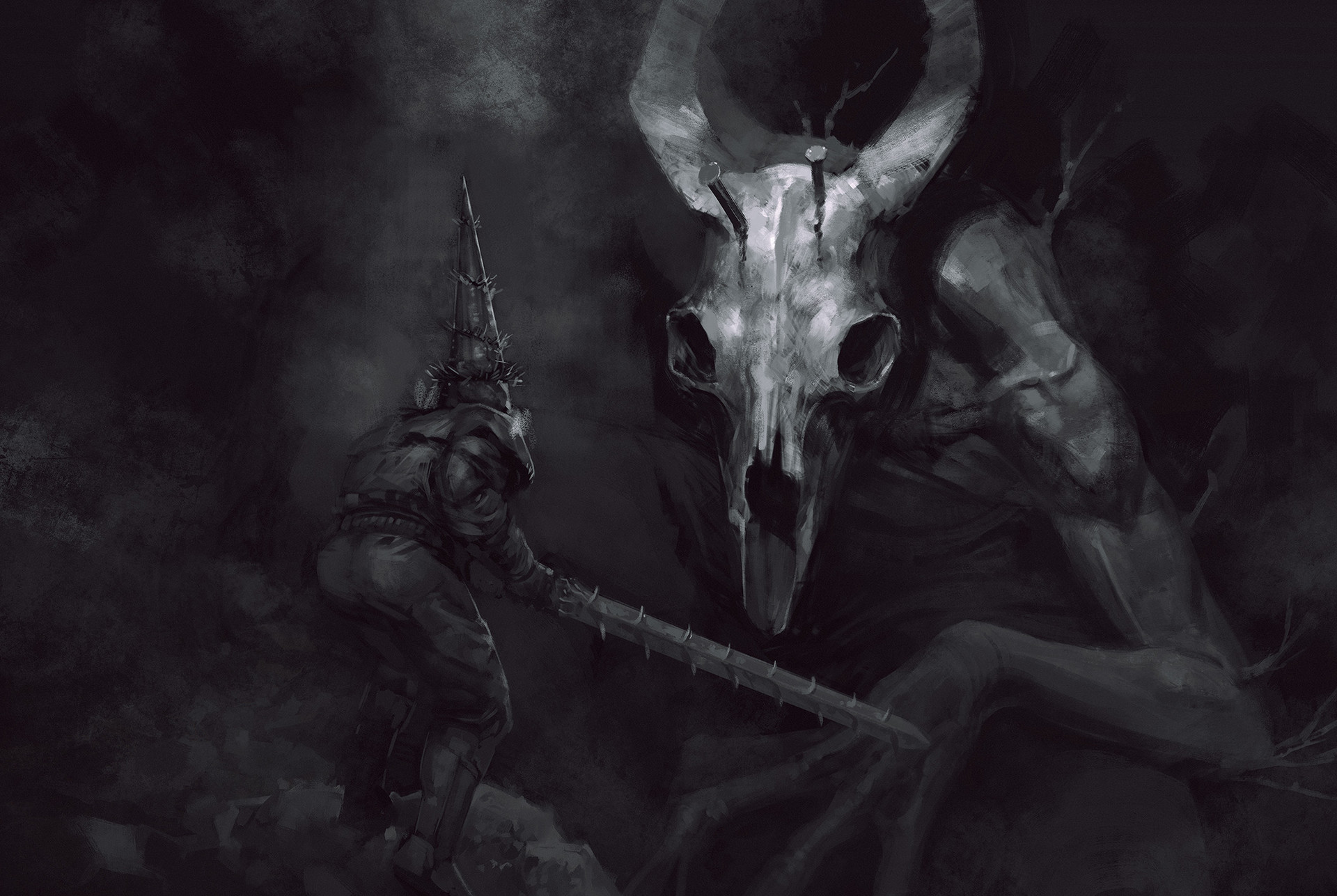 Artstation Blasphemous Game Pablo Andres