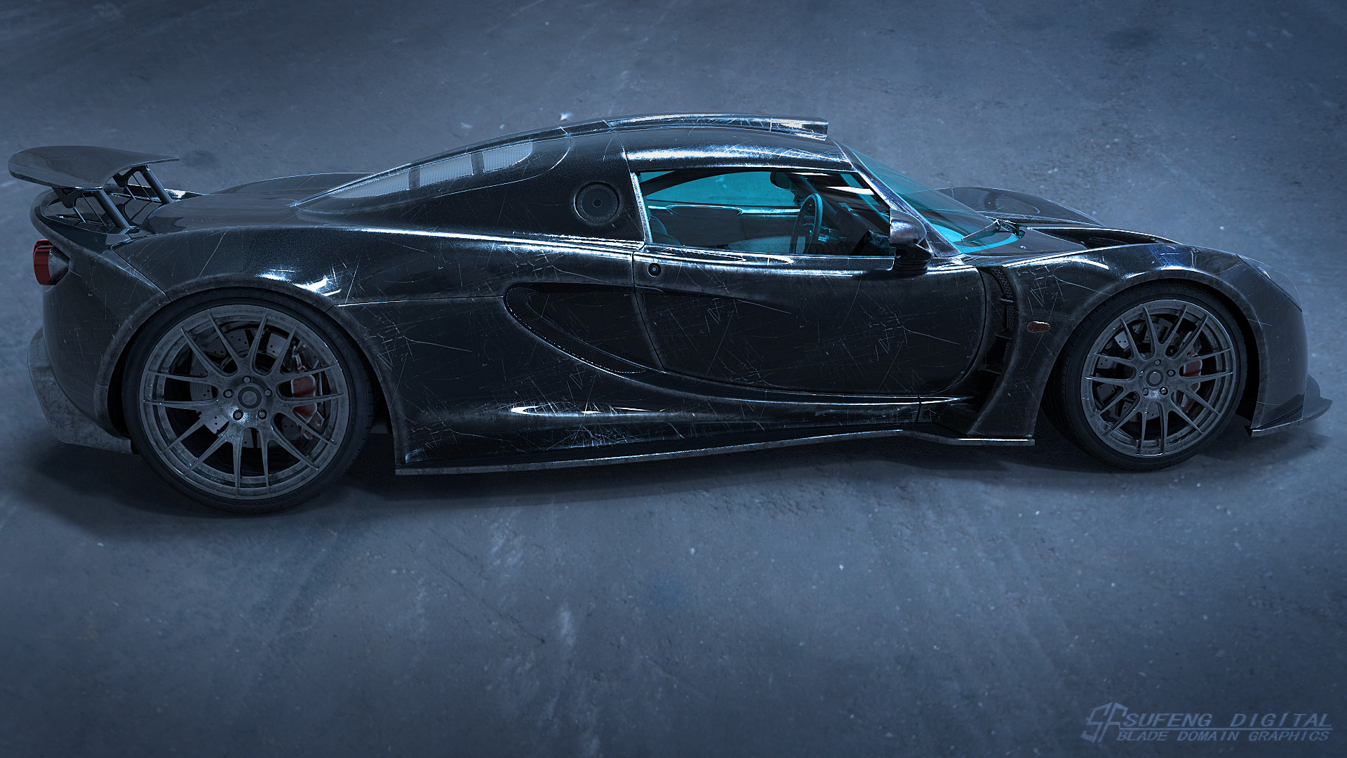 ArtStation - Hennessey Venom GT