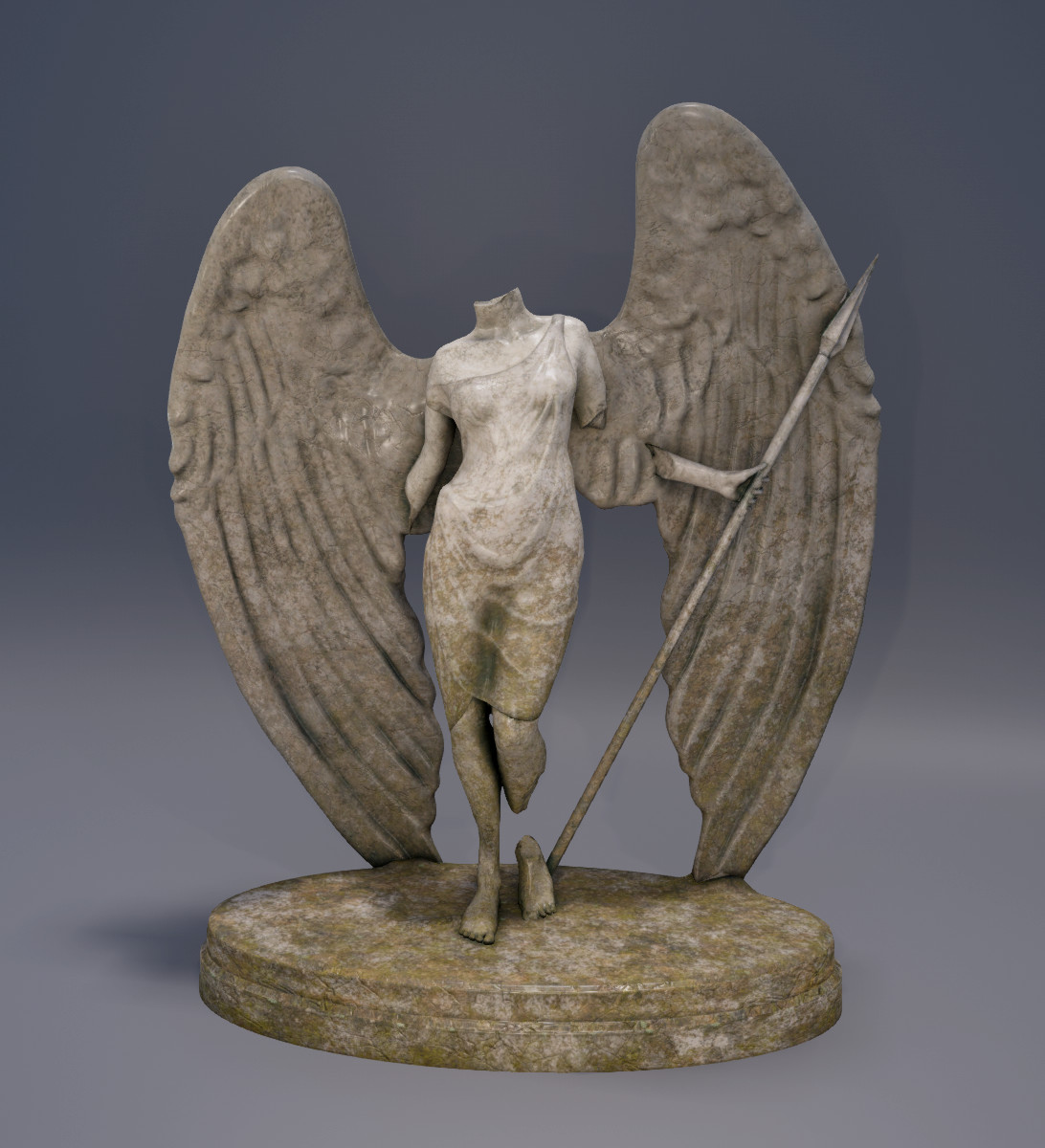Winged Statue