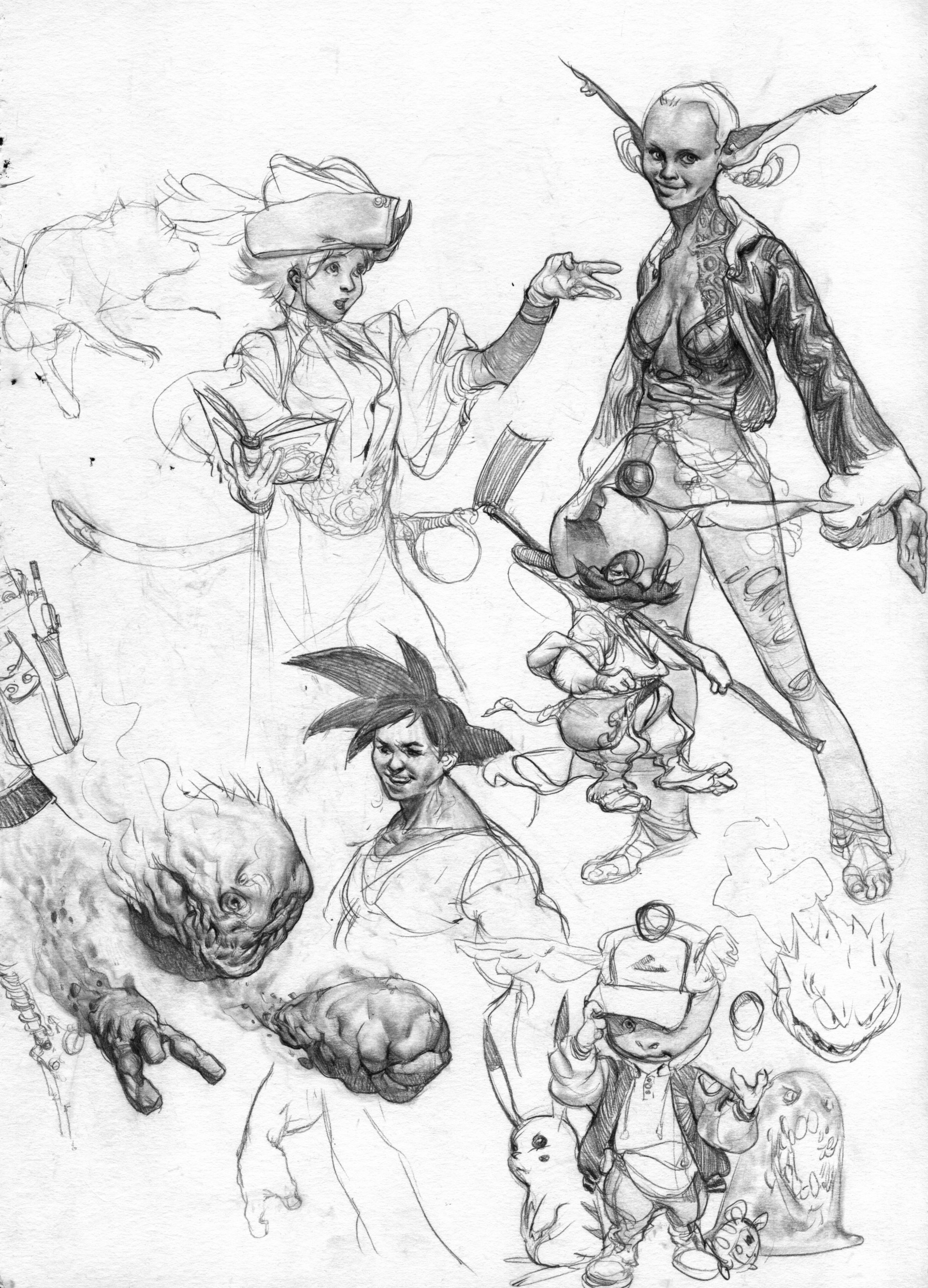 Artstation Sketches 03 Joao David Fernandes Concept Art Books Character Design Sketches Creature Art