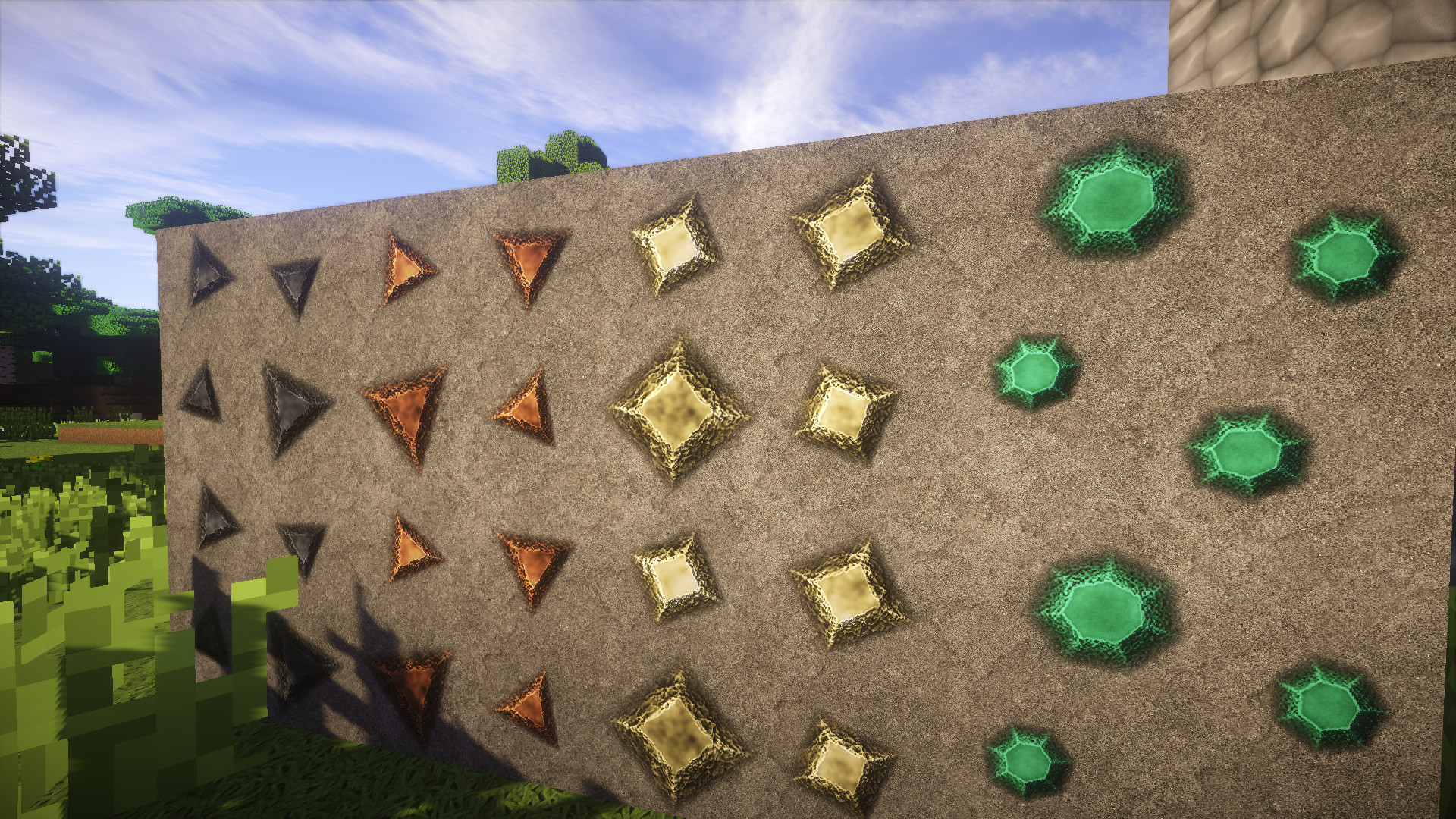 Artstation Minecraft Stylized Pbr Resource Pack Wip Mike Norton