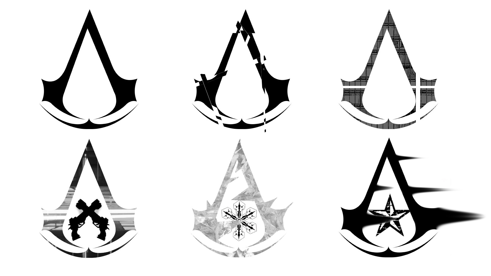 Artstation Re Imagined Assassins Creed Logos Jack Trevisan