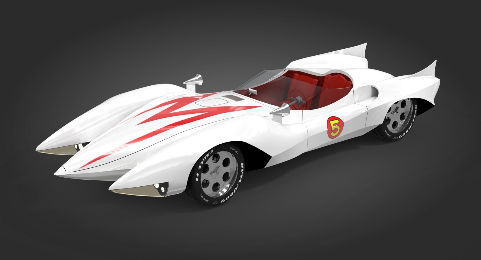 OpticalDreamSoft - Mach 5 Speed Racer Car 3D model