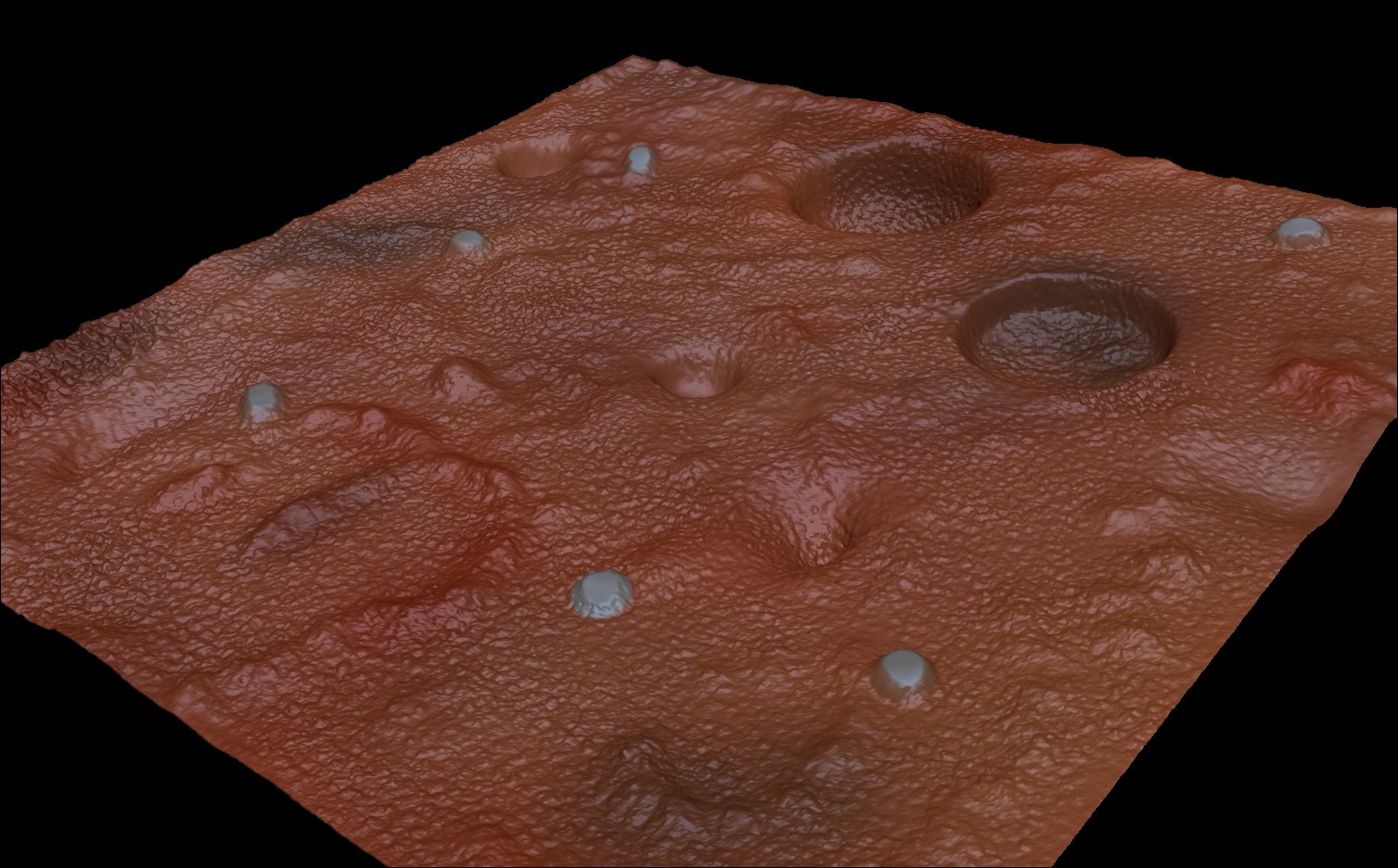 Sand floor (mars)planets
