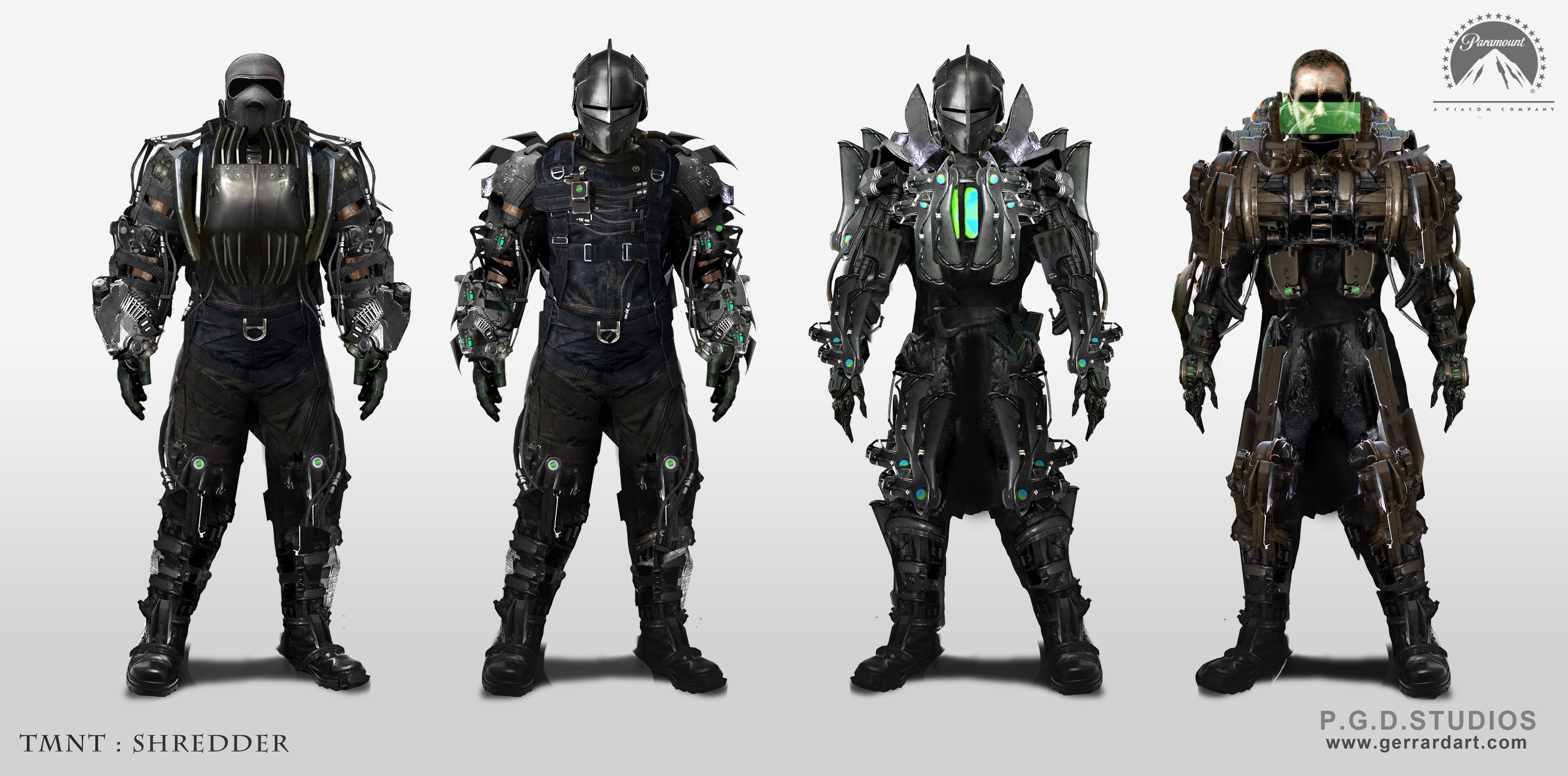 TMNT Costume Design set 2