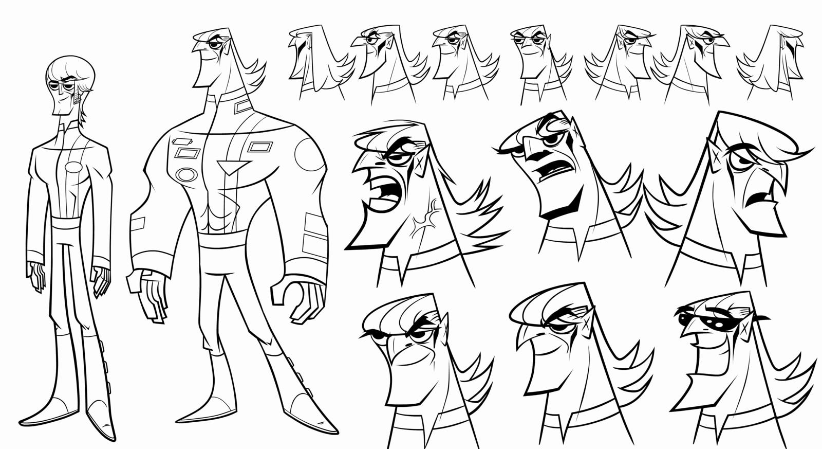 Matt Mozgiel - Sidekick/Rival - Design, Expressions, Head Rotation, Poses
