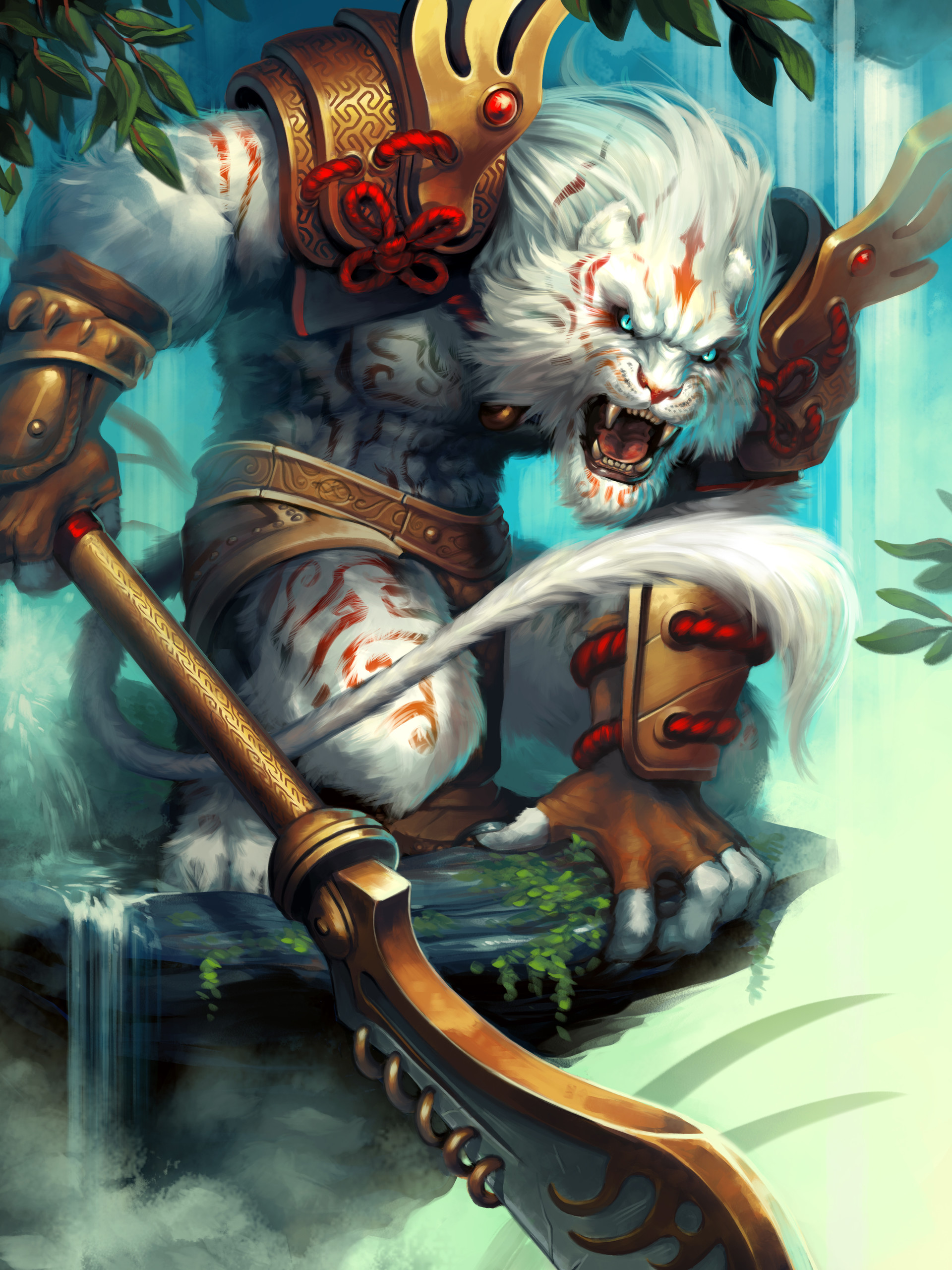 ArtStation - White Tiger