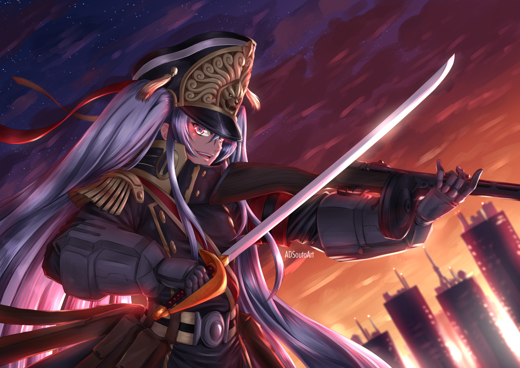 Wallpaper Artstation Altair The Gunpuku No Himegimi Alexander Souto For iPhone Free