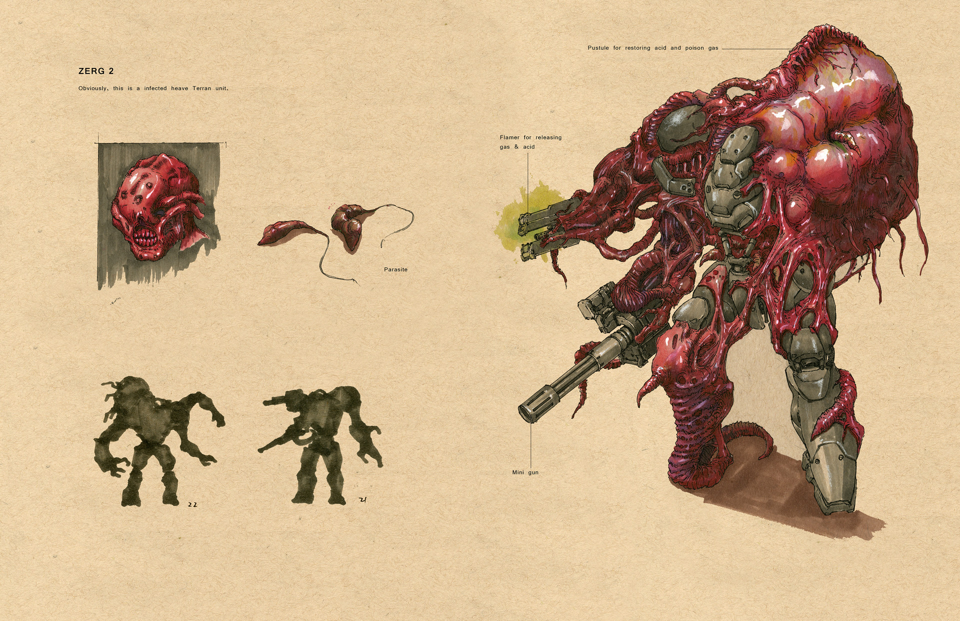 The infected карта технологий