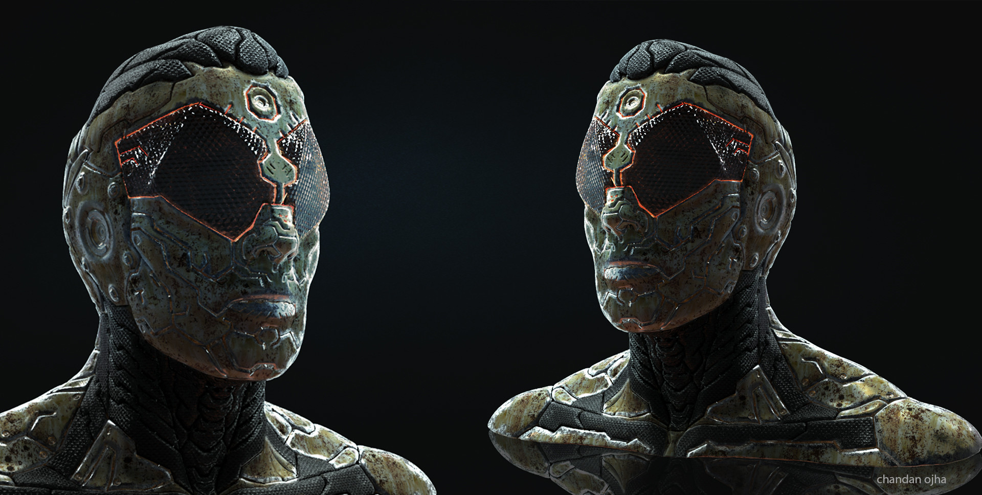 ArtStation HardSurface Bust