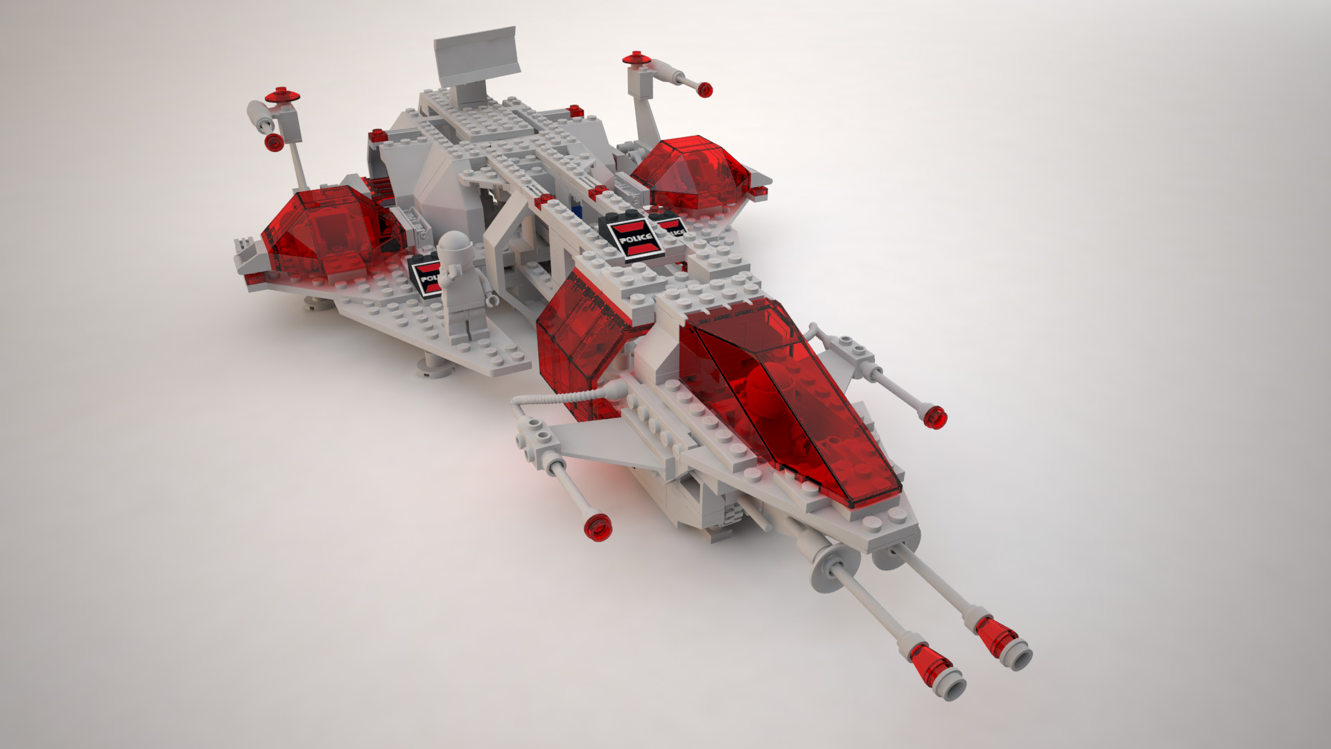 Lego space clearance police 6986