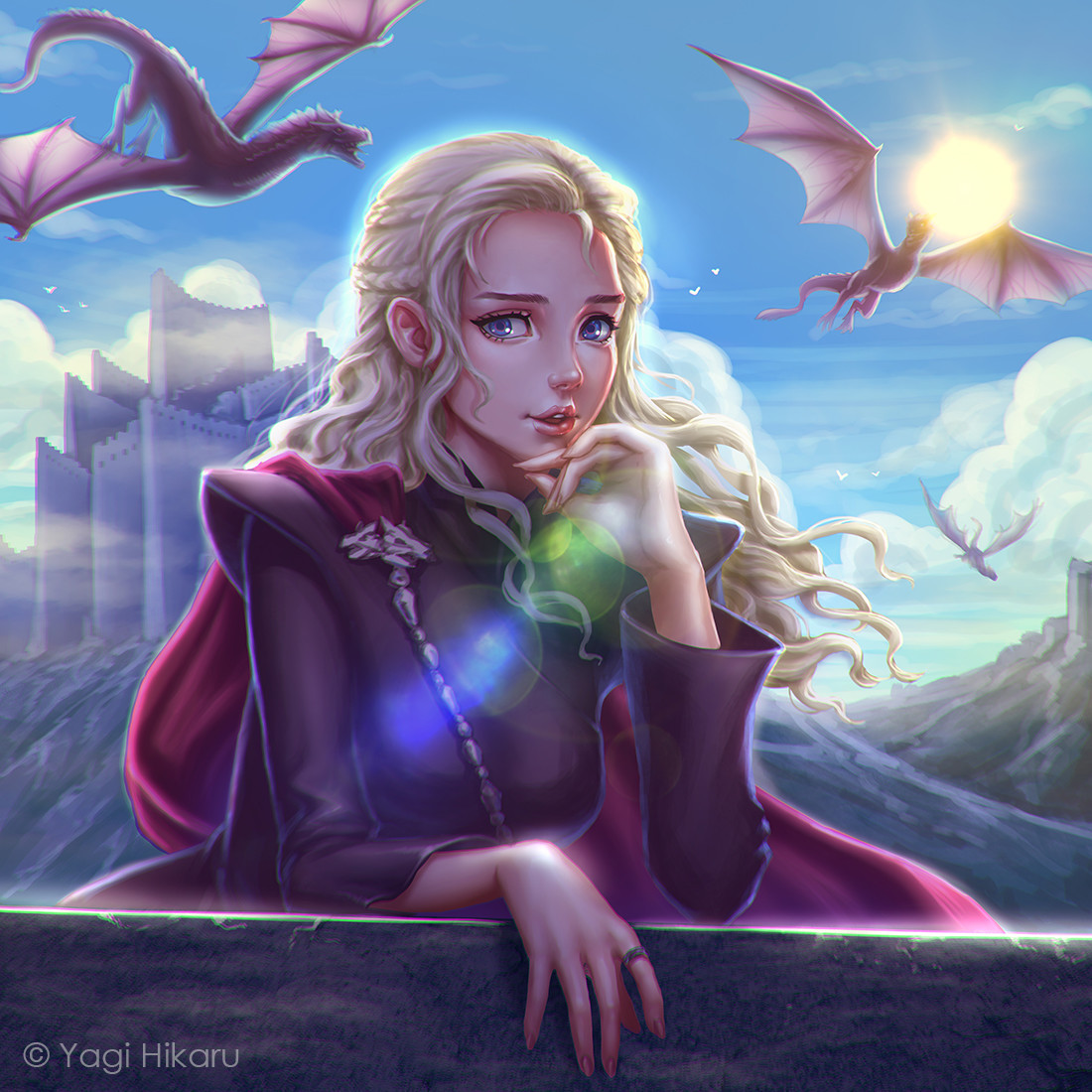 Artstation Game Of Thrones Daenerys Targaryen On