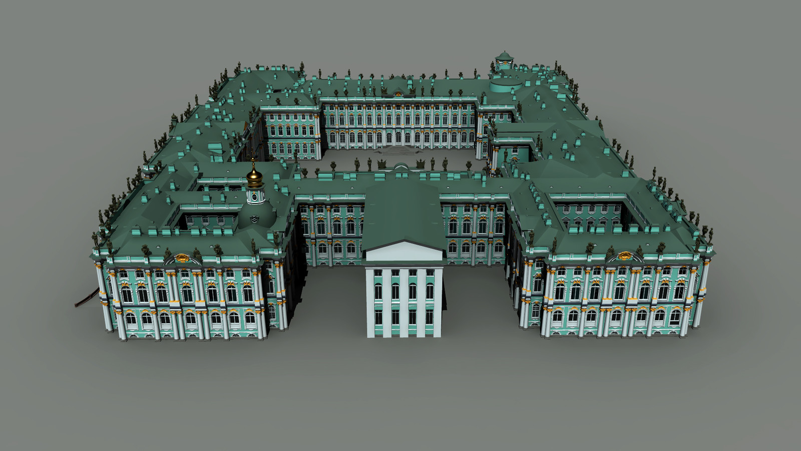 План зданий зимний дворец Санкт-Петербург