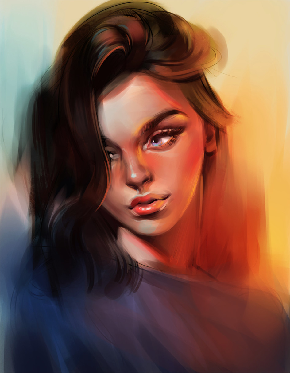 ArtStation - portrait study