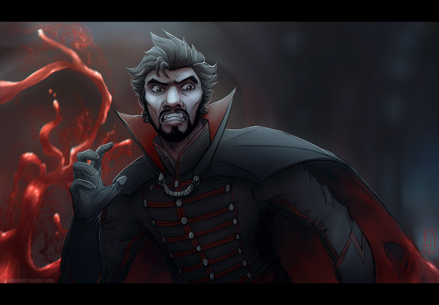 Illustration shot/character illustration from Vlad's story.