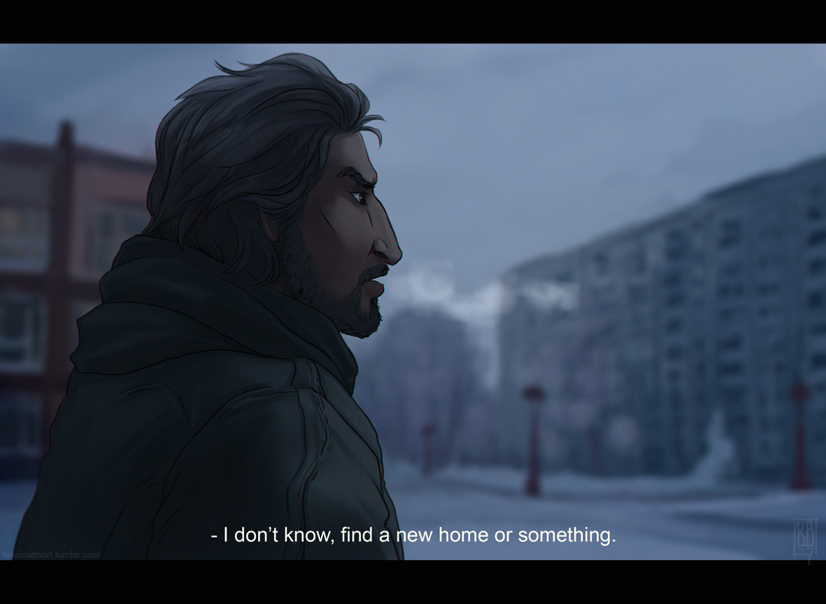 'Moscow 1989' episode illustration from Vlad's story.