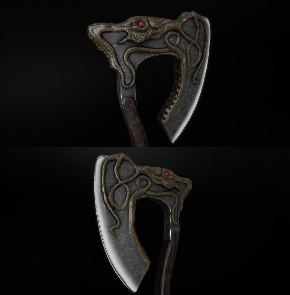 Alex Pitt Euron Greyjoy's Battle Axe (Fan Art) From Game of Thrones
