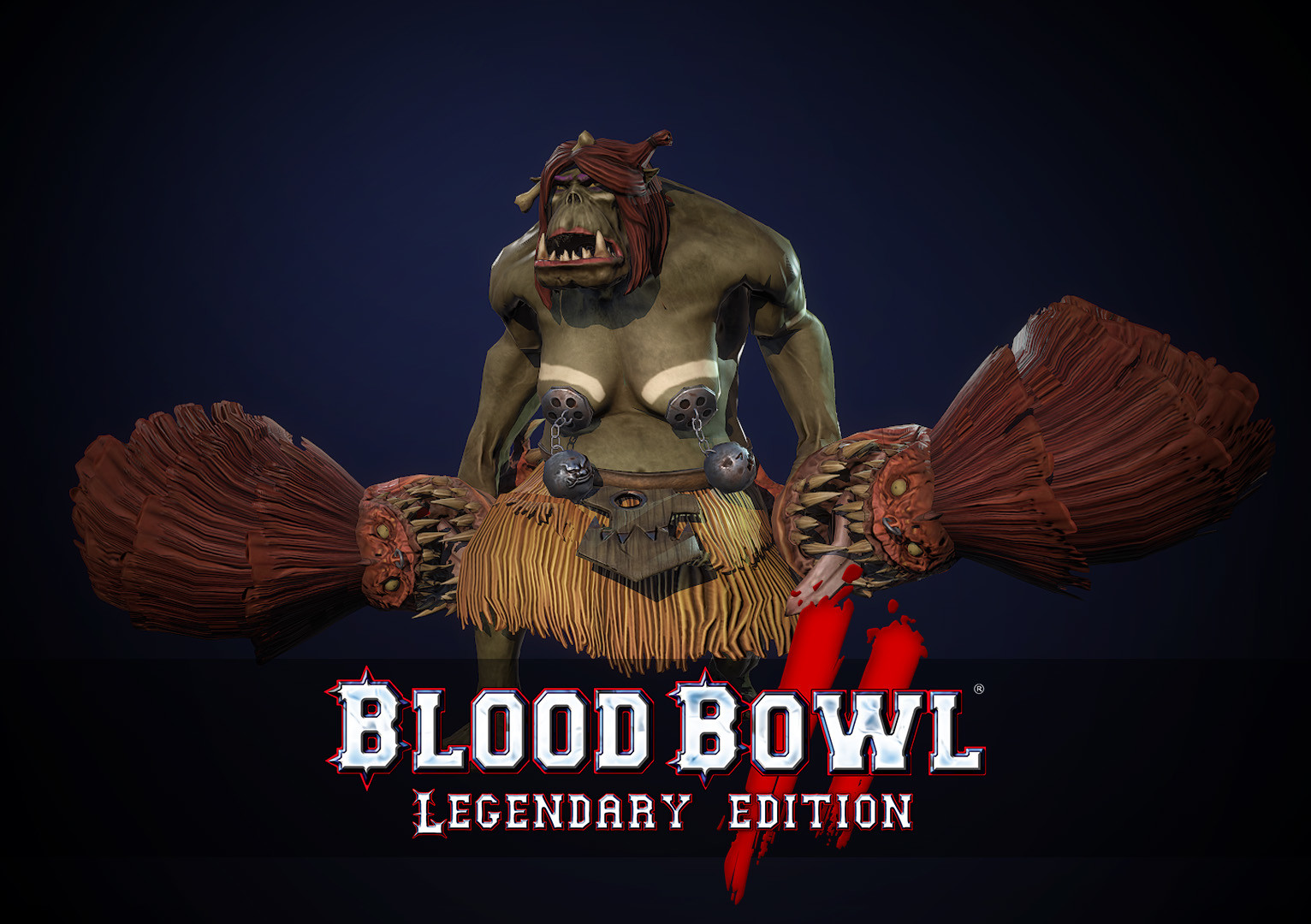 Blood Bowl II : Legendary Edition : Cheerleader Orc, Quentin RENAUD.