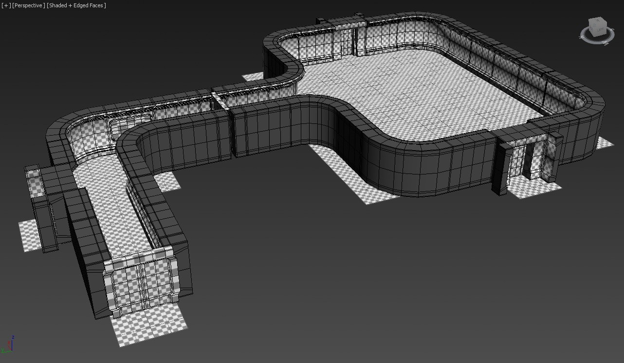 first tunnel and room building test..discovered that the measures are off somewhere, it is not possible to build an closed tunnel system