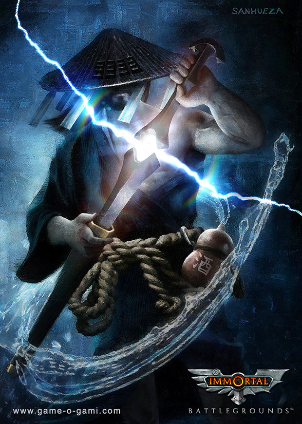 Alternate version, trading rain for lightning.