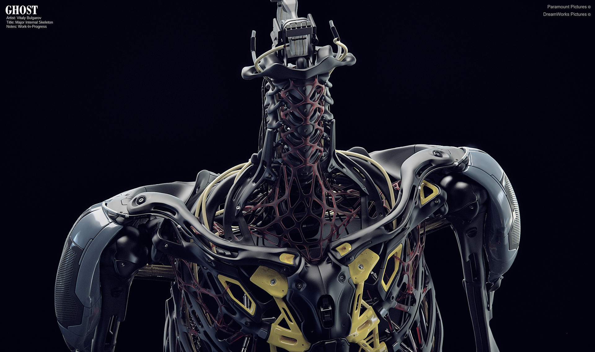 Artstation Concept Design Work For Ghost In The Shell Film