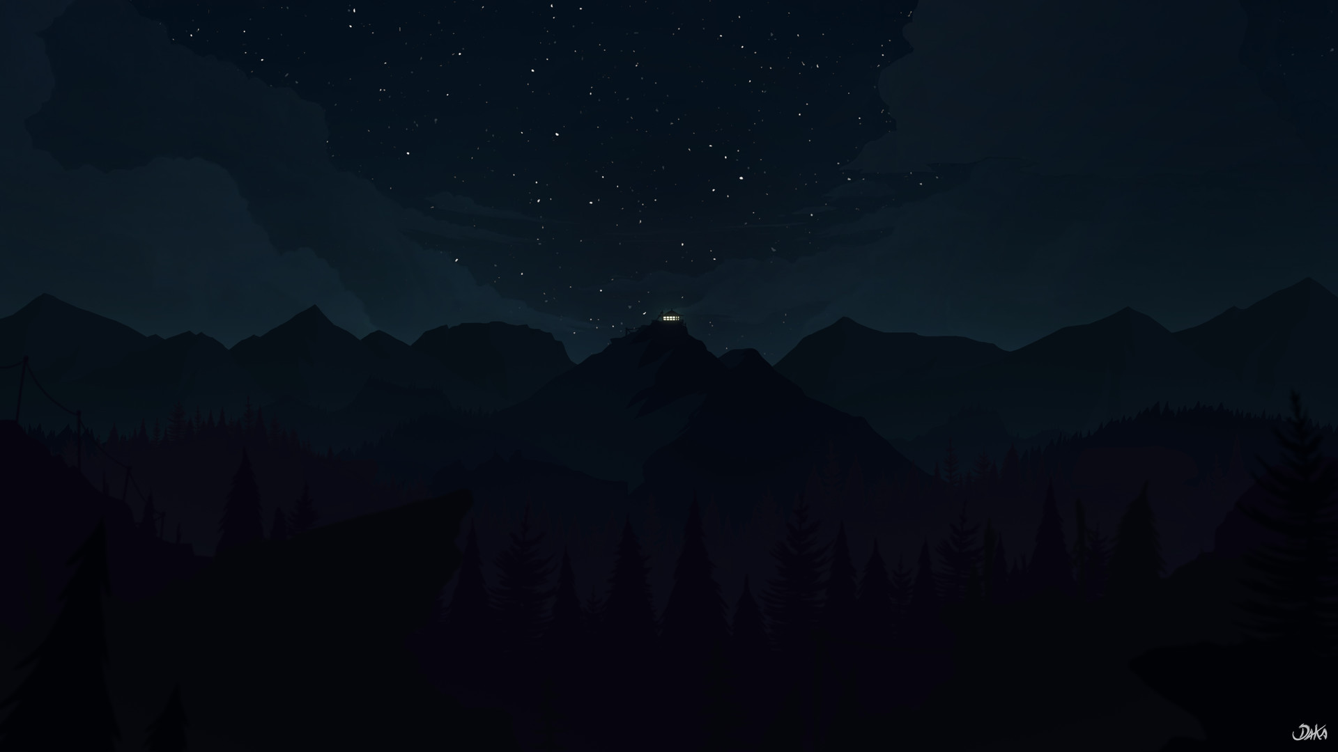 Artstation Firewatch Timelapse Efecto Daka Download wallpapers firewatch, 4k, 8k, art, forest. firewatch timelapse efecto daka