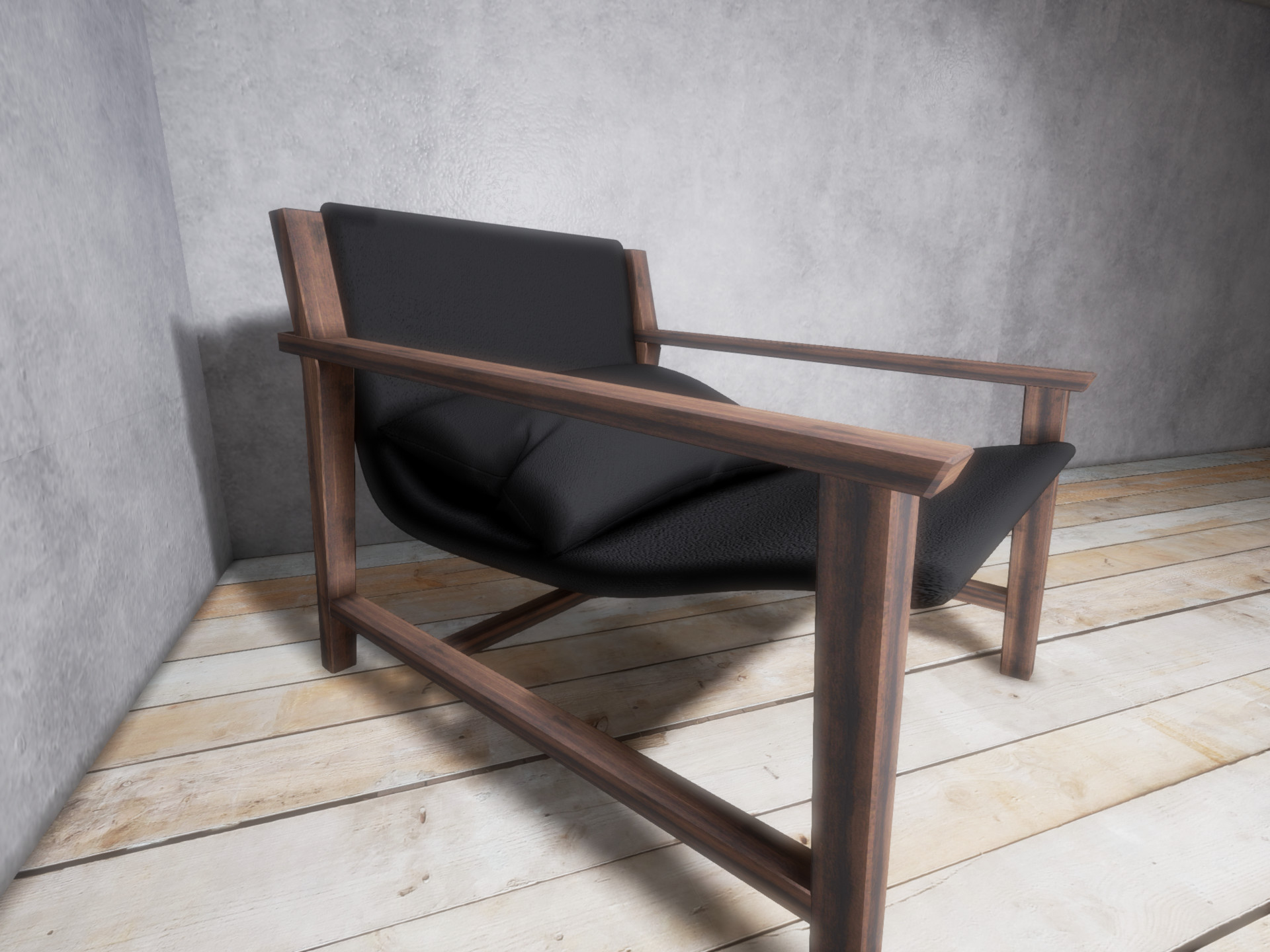 Alec Morris Modern Contemporary Lounge Chair