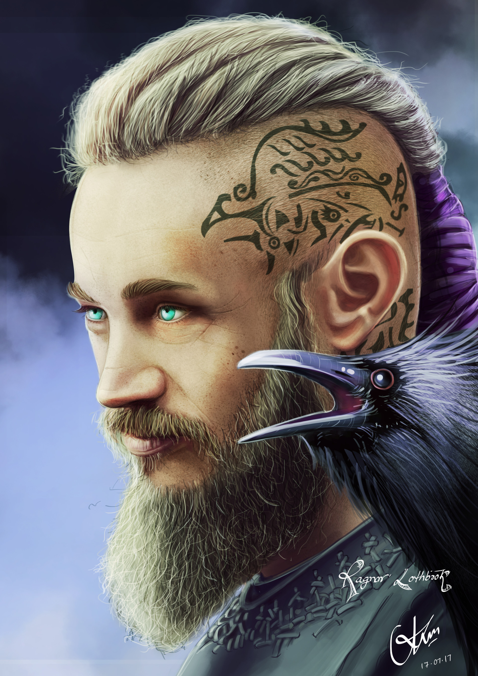 Vikings_Ragnar_lothbrok by Chandan Singh. 