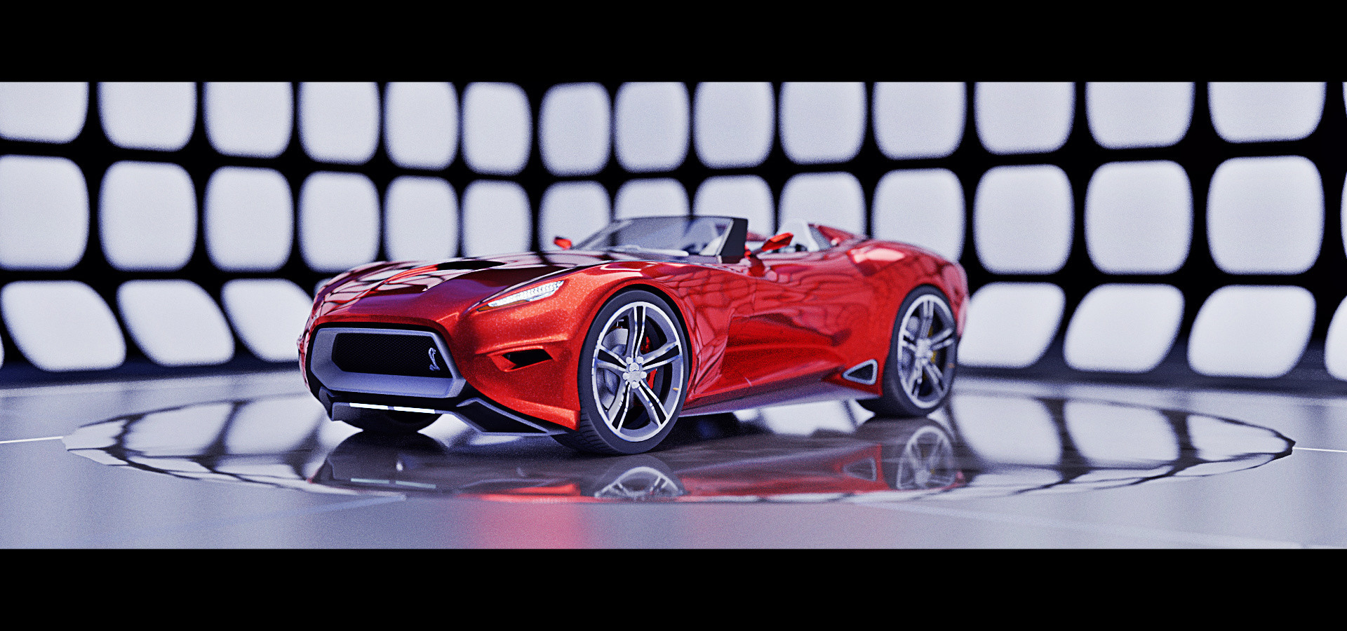 Artstation Shelby Cobra Concept Nicolas Hugel