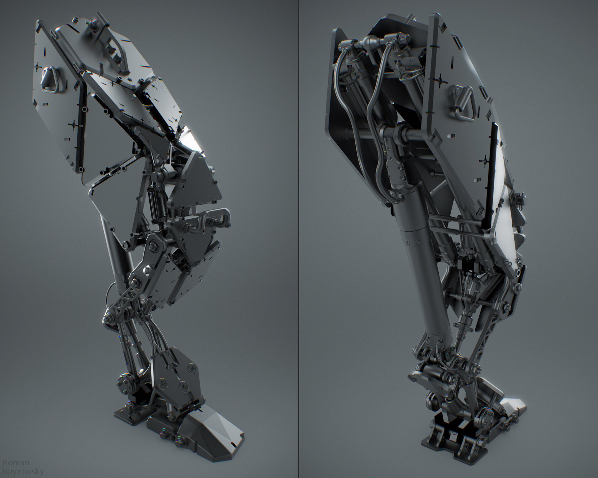 Roman Buynovsky Robot Leg