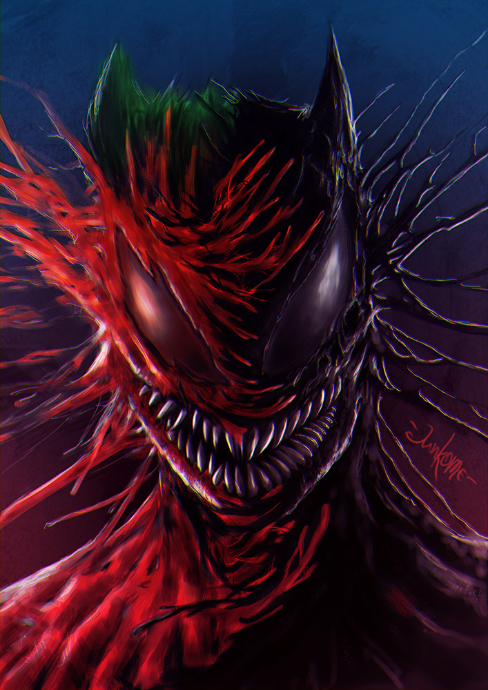 ArtStation - Venom-Carnage & Joker-Batman