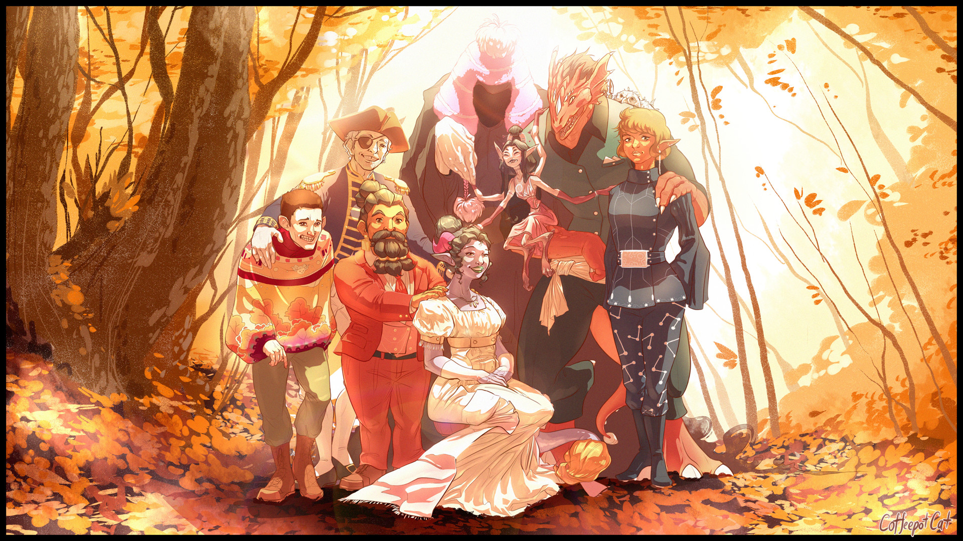 Artstation D D Family Photo Irma Walker