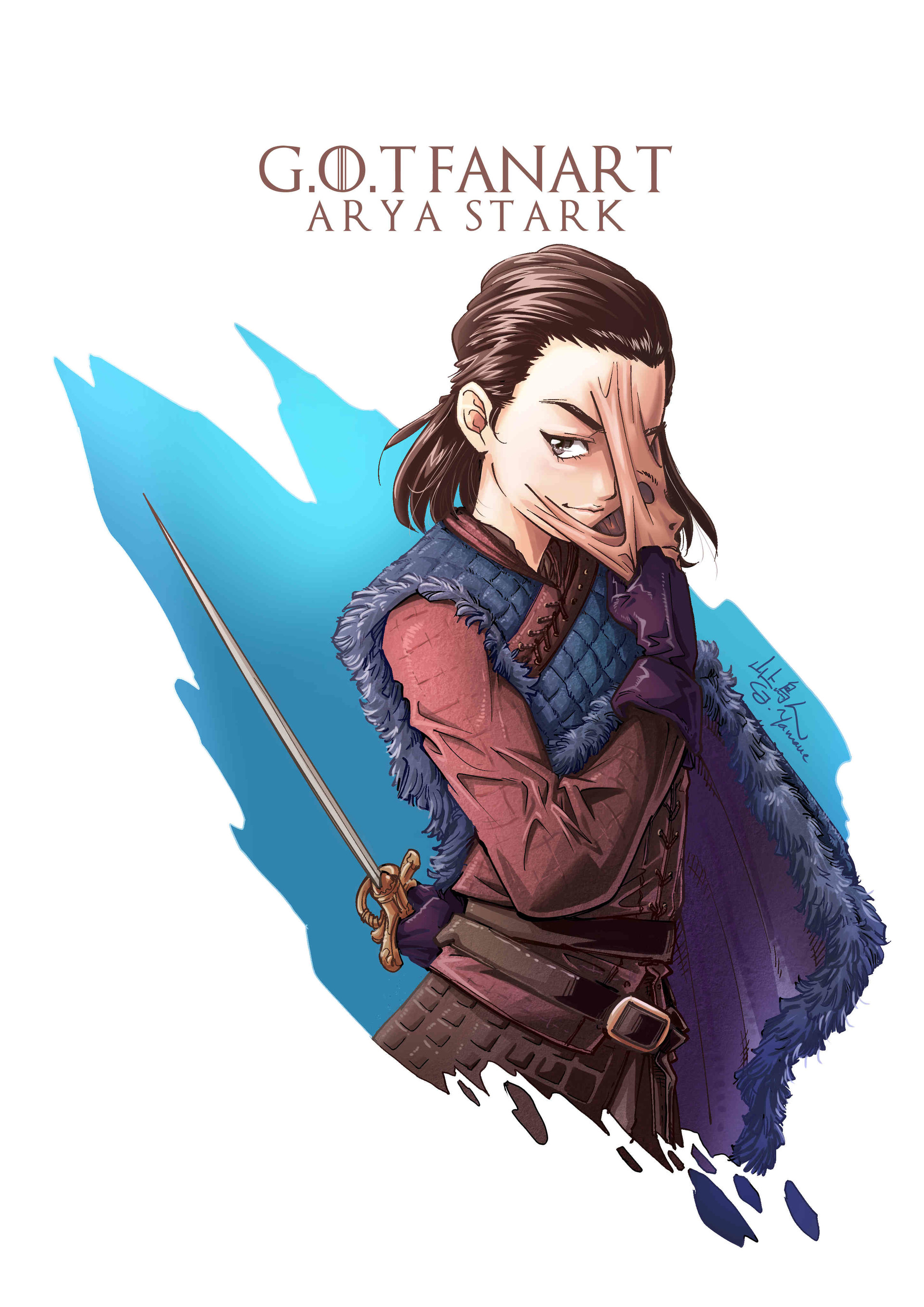 Artstation Game Of Thrones Fanart Arya Stark Artstation Game Of Thrones Fanart Arya Stark