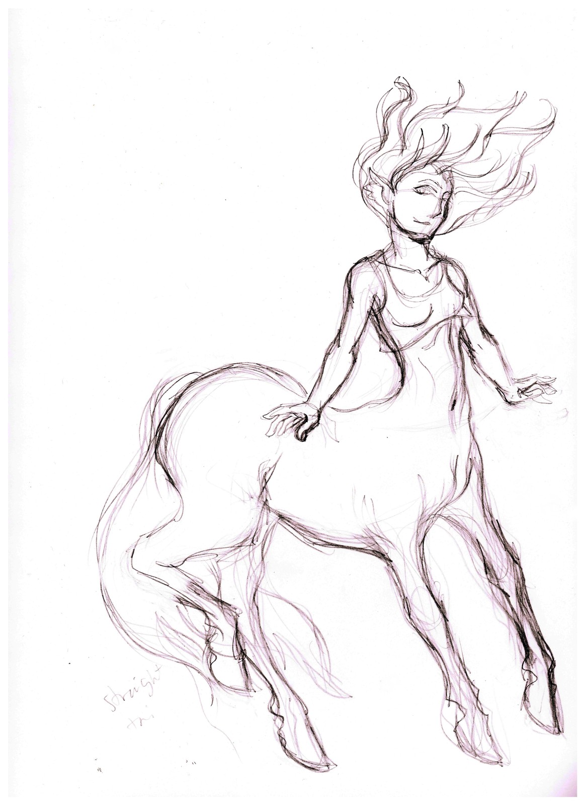 The sketch for Callisto.