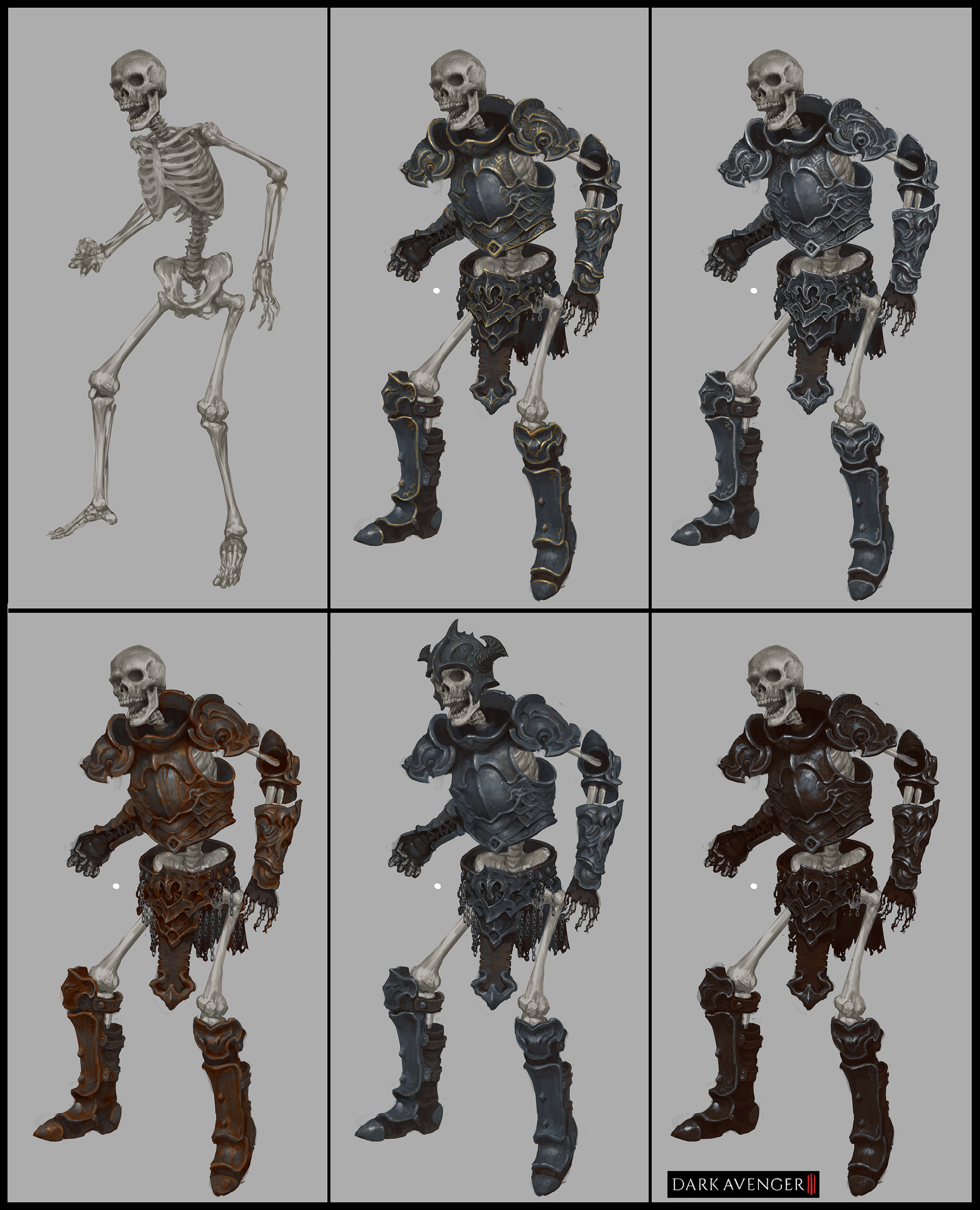 ArtStation - Skeleton warrior