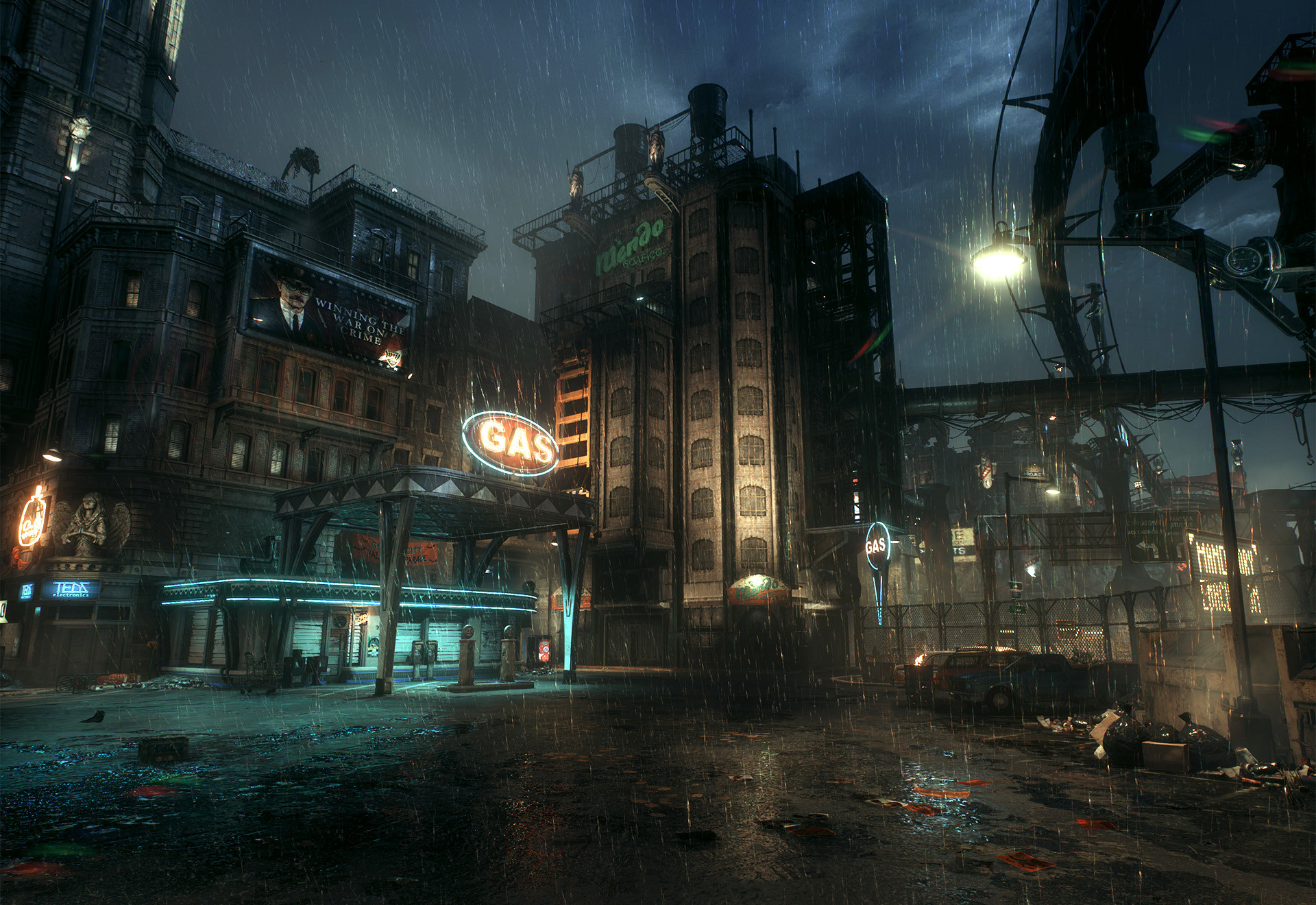 Steam Workshop::Batman Arkham Knight - Batman Overlooking Gotham